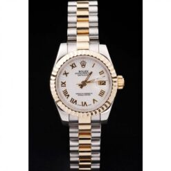 Rolex Super Clone Datejust 26mm White Dial SRL104