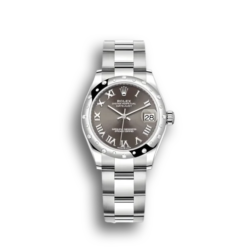 Replica Rolex Datejust 278344RBR 31mm Dark Grey Dial