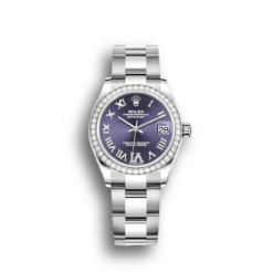 Replica Rolex Datejust 278384RBR 31mm Aubergine Dial
