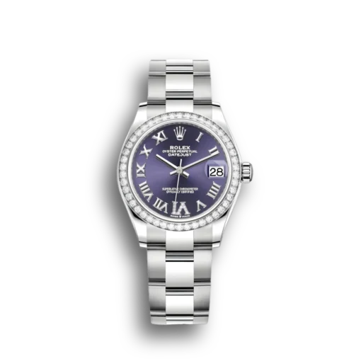 Replica Rolex Datejust 278384RBR 31mm Aubergine Dial