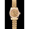 Rolex Super Clone Datejust 28mm Gold Dial 1454096