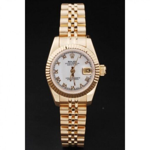 Rolex Super Clone Datejust 28mm White Dial SRL100