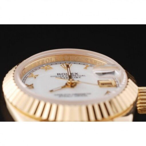 Rolex Clone Watches Datejust 28mm White Dial SRL100