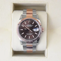 Fake Rolex Datejust 36 mm Chocolate Dial 126231