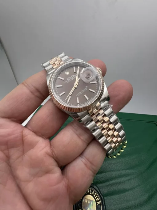 Rolex Super Clone Datejust 36 mm Chocolate Dial 126231