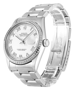 Fake Rolex Datejust 16220 36mm White Dial