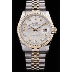 Rolex Super Clone Datejust 36mm White Dial SRL10