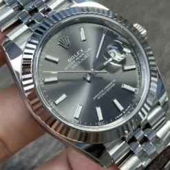 Rolex Super Clone Datejust 41 mm Rhodium Dial 126334 Jubilee