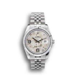 Replica Rolex Datejust 41983 41mm Silver Floral Dial