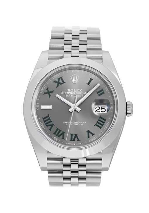 Replica Rolex Datejust 41mm Rhodium Dial 126300 “Wimbledon” Jubilee