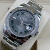 Rolex Super Clone Datejust 41mm Rhodium Dial 126300 “Wimbledon” Oyster