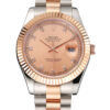 Replica Rolex Datejust 41mm Rose-Gold Dial REP016816