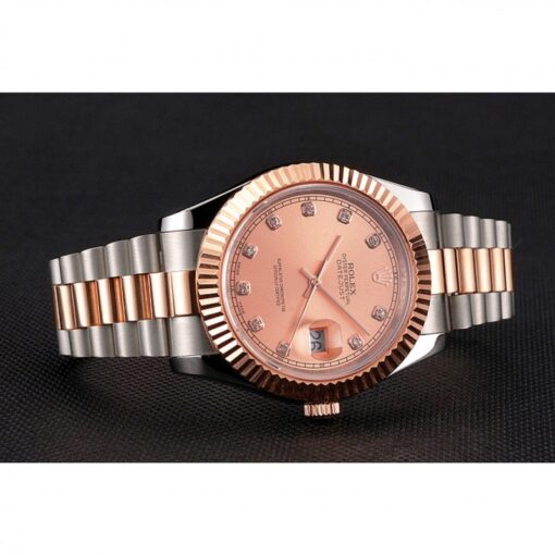 Rolex Replica Datejust 41mm Rose-Gold Dial REP016816