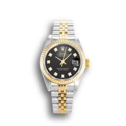 Replica Rolex Datejust 69173 26mm Black Dial