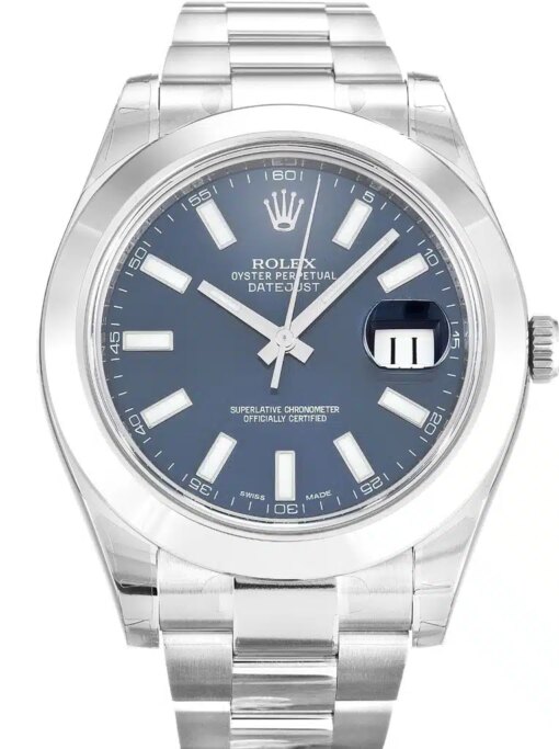 Rolex Super Clone Datejust II 116300 41mm Blue Dial