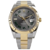 Replica Rolex Datejust II 41mm Rhodium Dial 126333 “Wimbledon” Two-Tone Oyster