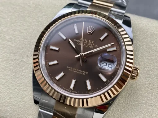 Rolex Replica Datejust m126331 41mm Chocolate Dial