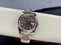 Super Clone Rolex Datejust m126331 41mm Chocolate Dial