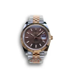 Replica Rolex Datejust m126331 41mm Chocolate Dial Jubilee Bracelet