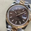 Rolex Replica Datejust m126331 41mm Chocolate Dial Jubilee Bracelet