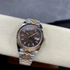 Super Clone Rolex Datejust m126331 41mm Chocolate Dial Jubilee Bracelet