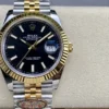 Rolex Super Clone Datejust m126333 41mm Bright Black Dial