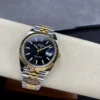 Super Clone Rolex Datejust m126333 41mm Bright Black Dial