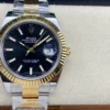 Rolex Super Clone Datejust m126333 41mm Bright Black Dial Oyster