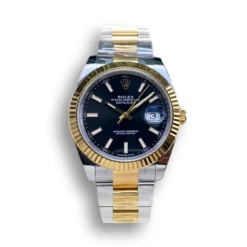 Replica Rolex Datejust m126333 41mm Bright Black Dial Oyster