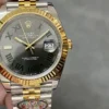 Rolex Super Clone Datejust m126333 41mm Slate Set Dial Jubilee