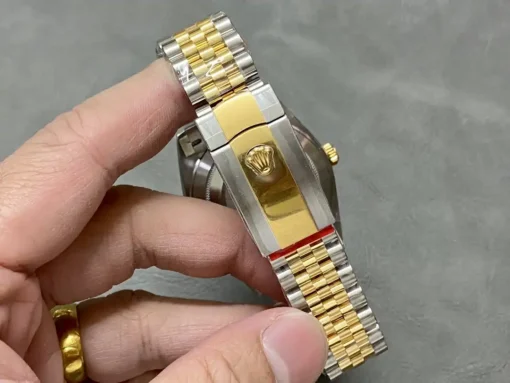 Rolex Clone Datejust m126333 41mm Slate Set Dial Jubilee