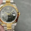 Rolex Super Clone Datejust m126333 41mm Slate Set Dial Oyster