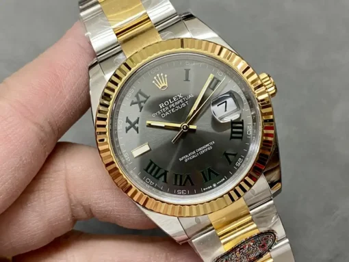 Fake Rolex Datejust m126333 41mm Slate Set Dial Oyster