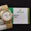 Rolex Clone Watches Day-Date 116610 36mm White Dial