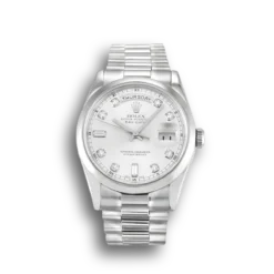 Replica Rolex Day-Date 118209 36mm Silver Dial