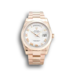 Replica Rolex Day-Date 118235F 36mm White Dial