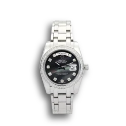 Replica Rolex Day-Date 118346 36mm Black Dial