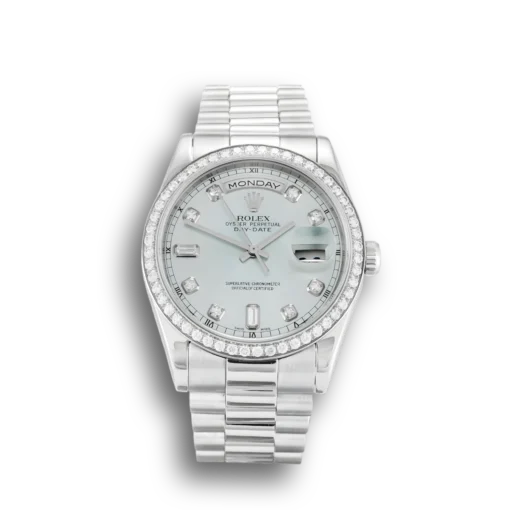 Replica Rolex Day-Date 118346 36mm Blue Dial
