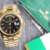 Rolex Super Clone Day-Date 126331 40mm Black Motif Dial