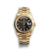 Replica Rolex Day-Date 126331 40mm Black Motif Dial