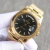 Fake Rolex Day-Date 126331 40mm Black Motif Dial