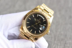 Fake Rolex Day-Date 126331 40mm Black Motif Dial