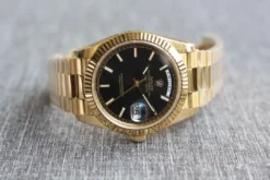 Best Rolex Replica Day-Date 126331 40mm Black Motif Dial