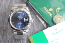 Rolex Super Clone Day-Date 126331 40mm Bright Blue Dial
