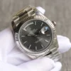 Replica Rolex Day-Date 126331 Stripe Dark Rhodium Dial Material View