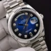 Super Clone Rolex Day-Date 128238 36mm Blue Ombre Dial