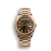 Replica Rolex Day-Date 128238 36mm Chocolate Dial