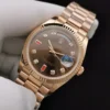 Rolex Replica Day-Date 128238 36mm Chocolate Dial