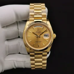 Fake Rolex Day-Date 128238 36mm Gold Dial