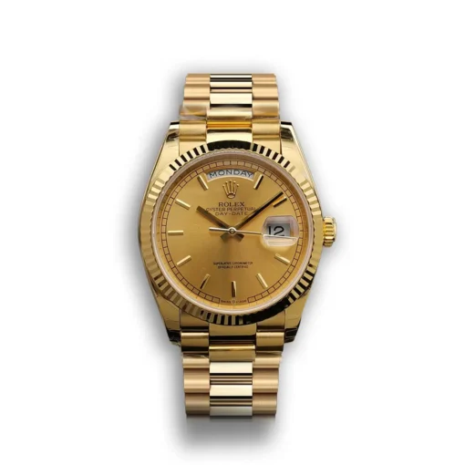 Replica Rolex Day-Date 128238 36mm Gold Dial